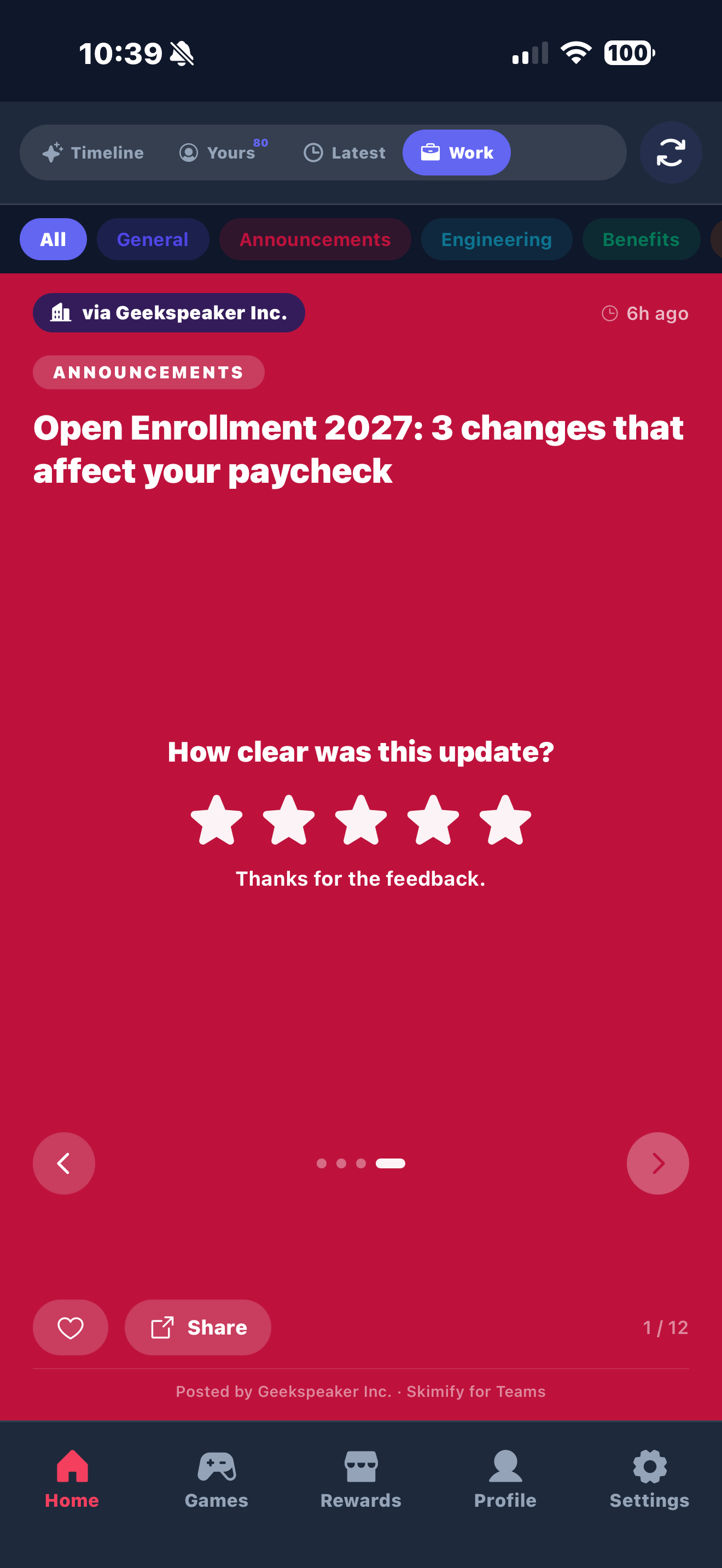 Skimify for Teams screenshot 5